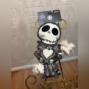 Tim Burton's Nightmare Before Christmas 10" Jack Skellington 10" Flattie Dog Toy